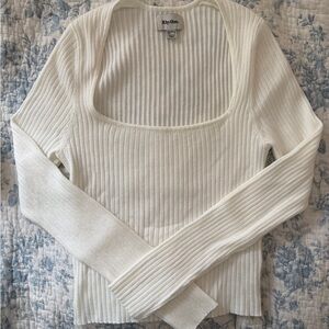 Rhythm. Essentials Ribbed Knit Sweater